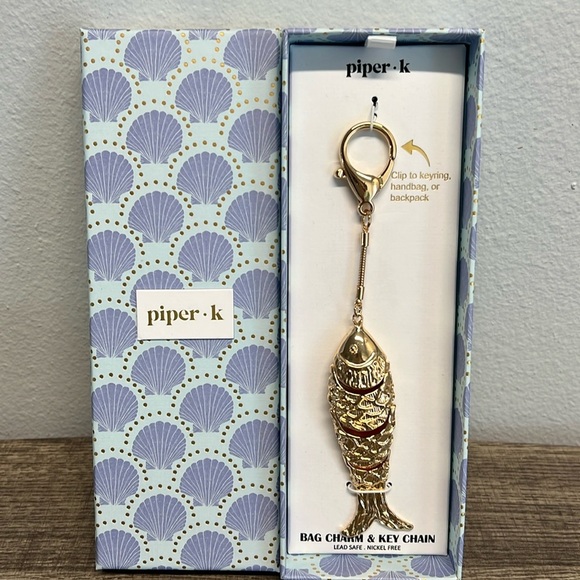 Piper K |  Whimsy Fish Bag Charm 🐠 - Picture 1 of 5